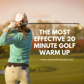The Most Effective 20 minute Golf Warm Up Program picture of product